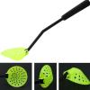 Ice Fishing Skimmer Scoop - 14.17in Portable Equipment Ice Tools | Non-Slip Handle Foldable Ice Fishing Ladle | Ice Pit Scoop | Winter Ice Fishing Supplies For Easy Removing Slush, Snow, Ice view 4