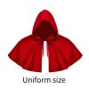 FytStycale Enchanting Halloween Hooded Cape for Magical Costume Play, red view 4