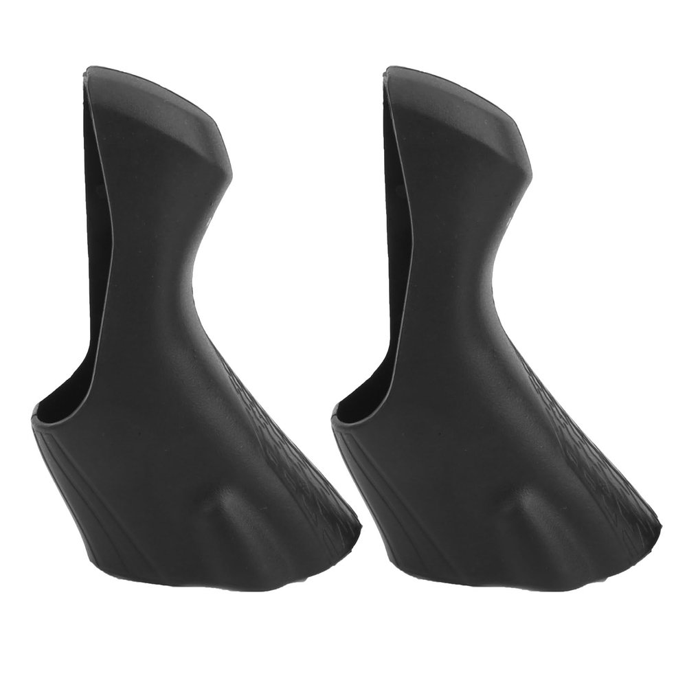Handlebar Cover, Cycling Handlebar Protector Handlebar Protector, 11x6cm Soft 50g Light for 5800 ST-4700 6800 (Black)