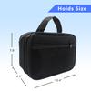 84 Slot Watch Bands Storage Bag - Organizer & Carrying Case for Most Sizes, Black view 3