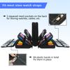 84 Slot Watch Bands Storage Bag - Organizer & Carrying Case for Most Sizes, Black view 4