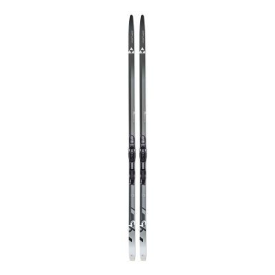 FISCHER Unisex Adult Twin Skin Aeroguide 95 EF Lightweight Cross-Country Fitness Nordic Skis with Control Step-in IFP Bindings | Ideal for Outdoor Recreation, Active Skiing | Stiff Hardness, 199