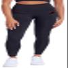 Campus Lab Northwestern Oklahoma State University Primary Logo Women's High Waisted Yoga Leggings for Workout Running Yoga 7/8 Length Pants, Black, Medium