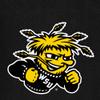 Campus Lab Wichita State University Primary Logo Women's High Waisted Yoga Leggings for Workout Running Yoga 7/8 Length Pants, Black, Large view 3