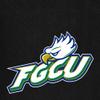 Florida Gulf Coast University Primary Logo Women's High Waisted Yoga Leggings for Workout Running Yoga 7/8 Length Pants, Black, Small view 3