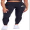 The University of North Carolina at Greensboro Primary Logo Women's High Waisted Yoga Leggings for Workout Running Yoga 7/8 Length Pants, Black X-Small view 1