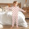 ALAZA Cartoon Pig 2 Piece Pajama Set Long Sleeve Top and Pants Sleepwear Unisex 4T view 3