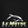 Campus Lab Le Moyne College Primary Logo Women's High Waisted Yoga Leggings for Workout Running Yoga 7/8 Length Pants, Black, X-Large view 3