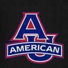 Campus Lab American University Primary Logo Women's High Waisted Yoga Leggings for Workout Running Yoga 7/8 Length Pants, Black, 2X-Large view 3