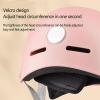 Low Profile Beanie Bike Helmet,DOT Approved Adults Ultra-Thin Open Face Bicycle Helmet,Novelty Men Women Retro Street Skull Cap Cycling Small Helmet for Scooter Cruiser ATV Moped(Champagne) view 4