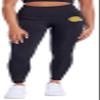 Campus Lab Albany State University Primary Logo Women's High Waisted Yoga Leggings for Workout Running Yoga 7/8 Length Pants, Black, Large view 1