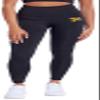 Canisius College Primary Logo Women's High Waisted Yoga Leggings for Workout Running Yoga 7/8 Length Pants, Black, Small view 1