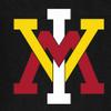 Campus Lab Virginia Military Institute Primary Logo Women's High Waisted Yoga Leggings for Workout Running Yoga 7/8 Length Pants, Black, Small view 3