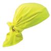 MOLLIFII Flame Resistant Cooling Bandana, Hi-Vis Lime, Cotton, Mfr: 6710FR-A view 1