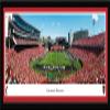 Cincinnati Bearcats Football, End Zone - Single Mat, Select Framed Picture by Blakeway Panoramas (41.5"W x 15.5"H) view 1