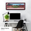 Cincinnati Bearcats Football, End Zone - Single Mat, Select Framed Picture by Blakeway Panoramas (41.5"W x 15.5"H) view 3