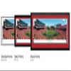 Cincinnati Bearcats Football, End Zone - Single Mat, Select Framed Picture by Blakeway Panoramas (41.5"W x 15.5"H) view 4