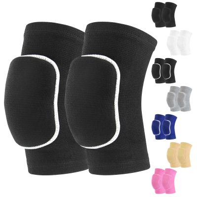 HISFFOG Volleyball Knee Pads for Dancers, Soft Breathable Knee Pads for Men Women Younth Girls Kids Knees Protective, Knee Braces for Volleyball Football Dance Yoga Wrestling Running Cycling