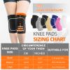 HISFFOG Volleyball Knee Pads for Dancers, Soft Breathable Knee Pads for Men Women Younth Girls Kids Knees Protective, Knee Braces for Volleyball Football Dance Yoga Wrestling Running Cycling view 3