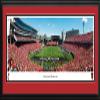 Cincinnati Bearcats Football, End Zone - Double Mat, Deluxe Framed Picture by Blakeway Panoramas (44"W x 18"H) view 1