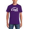 AS1131 - K-State Wildcats Football Horizon - Sports Team T Shirt - Medium - Purple view 2
