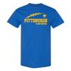 AS1131 - Pittsburgh Panthers Football Horizon - Sports Team T Shirt - Large - Royal view 1