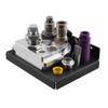 MCD Wall Mount Toolhead Holder Compatible with Dillon 650 750 Reloading Presses - 1 Position view 1