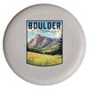 Boulder Colorado Bear Peak Design Souvenir Flying Disc 4-Pack view 1