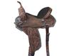 BNB International Western Barrel Racing Wooden Tree Horse Saddle Handmade American Leather Comfort Horse Trail Equestrian Tooled Carved Horse Saddle Riding Size: 10-18 inch MO18 (12.5" inches Seat) view 1