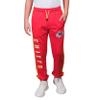 Ultra Game NFL Official Youth Super Soft Game Day Striped Jogger Sweatpants, Kansas City Chiefs, Team Color, 18-20 view 1