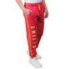 Ultra Game NFL Official Youth Super Soft Game Day Striped Jogger Sweatpants, Kansas City Chiefs, Team Color, 18-20 view 3