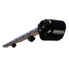 Riversmith River Quiver 2-Banger Roof Rack Fly Fishing Rod Holder for Car, Truck, SUV - 2 Rod Fly Rod Carrier with Locking Reel Box 10ft 4in, Quick Release Mount, Silver view 1