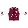 Creative Knitwear College Baby NCAA Officially Licensed Letterman Varsity Jacket - Colorado Mesa Logo - Maroon - 0-3 Months view 1