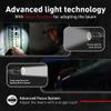 Ledlenser P9R Core LEP Rechargeable Flashlight - Black, Aluminum - 1300m LEP Beam Laser Phosphor Flashlight - Triple Flood & Laser Combo Light - IP68 Waterproof Tactical Lights view 2