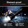 Ledlenser P9R Core LEP Rechargeable Flashlight - Black, Aluminum - 1300m LEP Beam Laser Phosphor Flashlight - Triple Flood & Laser Combo Light - IP68 Waterproof Tactical Lights view 3