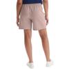 Hanes Womens Originals French Terry Shorts, Lightweight Fleece Raw Edge Hem Shorts (US, Alpha, Medium, Regular, Regular, ICED Mocha) view 2