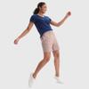 Hanes Womens Originals French Terry Shorts, Lightweight Fleece Raw Edge Hem Shorts (US, Alpha, Medium, Regular, Regular, ICED Mocha) view 4