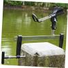 WOONEKY 1pc Fishing Rod Rack Lightweight and Portable Fishing Pole Support Stand Convenient for Sea Hand and Kayak Use Easy to Install and Remove Stable Clip Fixing Design Clamp Spacing view 3