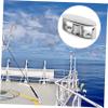 KOMBIUDA Anchor Line Cleat Rotating Rope Fixing Cleat for Boats Yachts Awnings and Tarps Easy to Install Accessory view 3