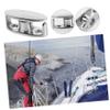 KOMBIUDA Anchor Line Cleat Rotating Rope Fixing Cleat for Boats Yachts Awnings and Tarps Easy to Install Accessory view 4