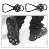 Tizuqe 5 Teeth Ice Cleats Snow Grips Non Slip Spikes Ice Traction Cleats for Shoes and Boots view 2