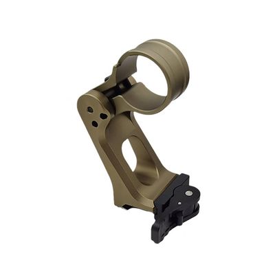 HY Mount Red Dot Picatinny Riser Mount & FTC QD Flip Up Magnifier Scope Mount with 30mm Ring Set, for Laser & 558 etc Holographic Sight & 3XMAG, 3X-C Magnifier etc, 2.91 Optical Centerline Height,DE
