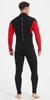 Aunua Wetsuits Men 5mm Back Zip Fullsuit Superstretch Neoprene GBS Seams Surfing Wetsuit(6051-4XL) view 2