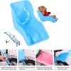 Aurelema Doll Bike Seat with 30 Pcs Stickers Decals Bike Basket for Kids Bike Handlebar Streamers Colorful Ribbons Tassel Daisy Bike Bell for Girls Boys Bike Accessories Christmas Kids Gift(Blue) view 3