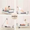 YQDDM Pilates Core Bed, Foldable Pilates Reformer (Load 200 Kg) + Mobile Pulley, Multifunctional Folding Yoga Bed, Body Stretch Training Equipment view 3