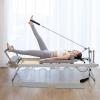 YQDDM Pilates Core Bed, Multifunctional Folding Pilates Core Bed Pilates Large Equipment, Yoga Equipment, Beginner Pilates Bed with Pad for Home Gym view 1