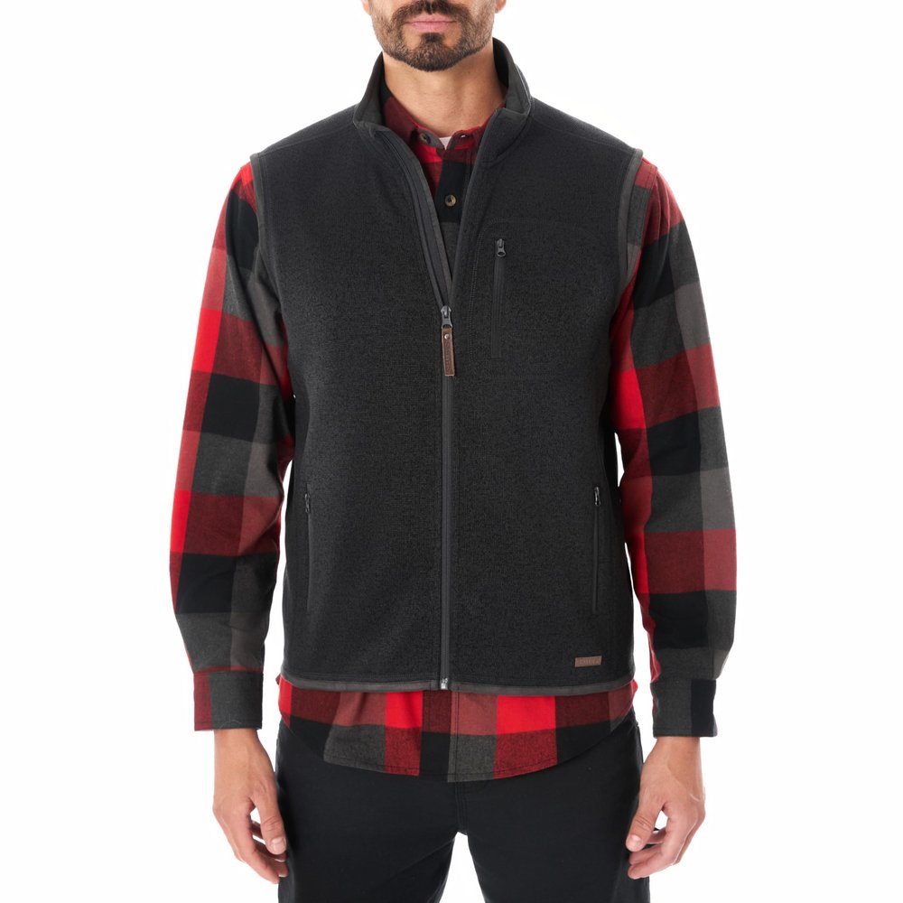 Smith's Workwear Full-Zip Sweater Fleece Vest
