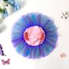 ZFZDRen 6M-3T Infant Baby Girl Tutu Skirt Toddler Girls Solid Color Tulle Skirts Birthday Outfits with Headband (2 Years,Multicoloured) view 4