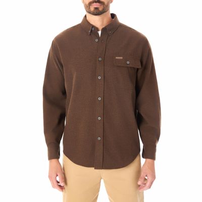 Smith's Workwear Long Sleeve Extra Heavyweight Chamois Flannel Shirt