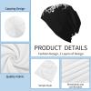 AIZBEGDLU Kraken Rum Octopus Adult Men's Knit Hat Unisex Beanie Hat Black view 4